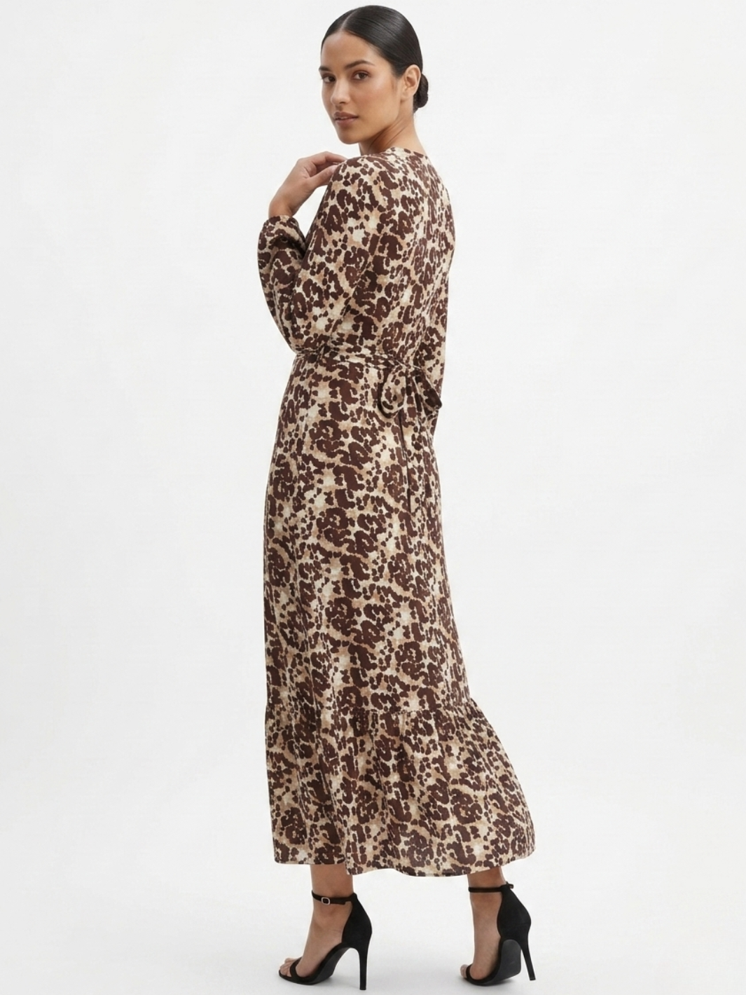 VESTIDO ENVOLVENTE SARA ANIMAL PRINT