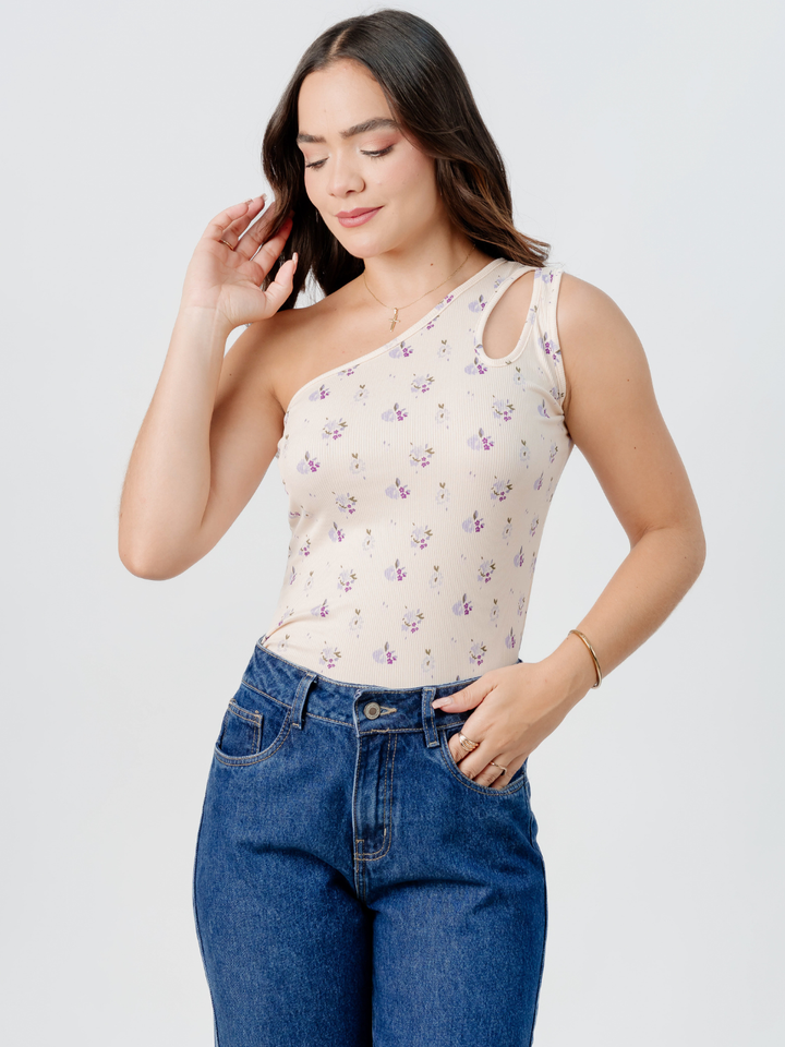 TOP ASIMETRICO MARIE CORAL