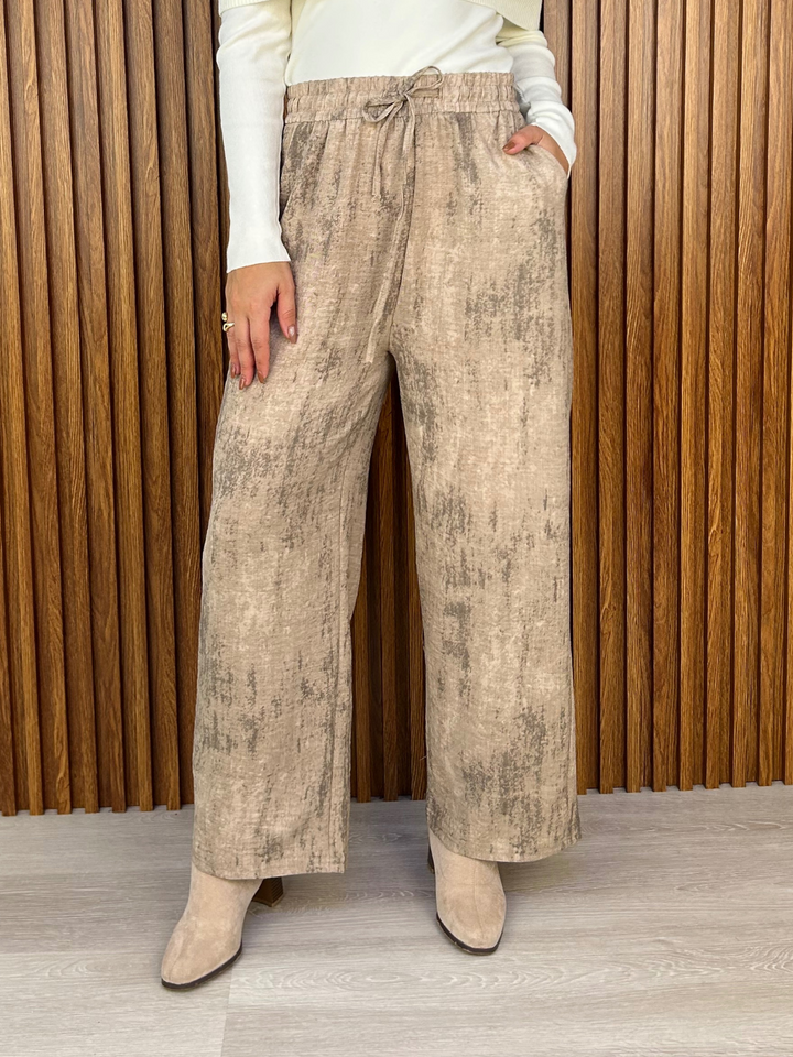 PANTALON PAULINA - TOPO