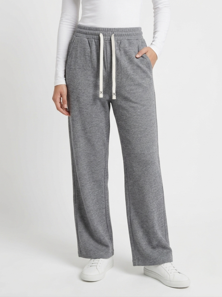 PANTALON CASUAL EN TELA CHOMPERA REMY MELANGE