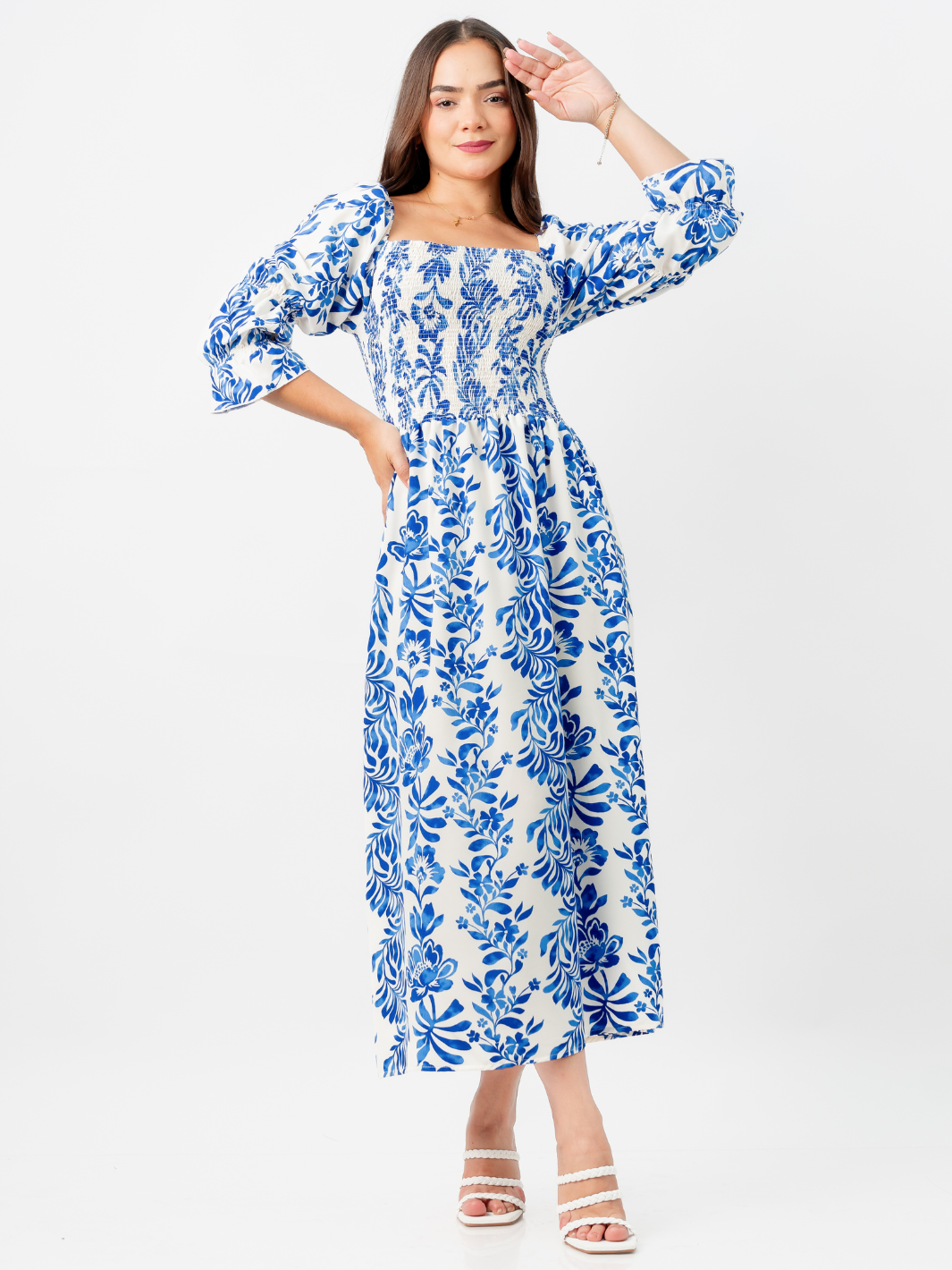 VESTIDO MEGAN - PERLA