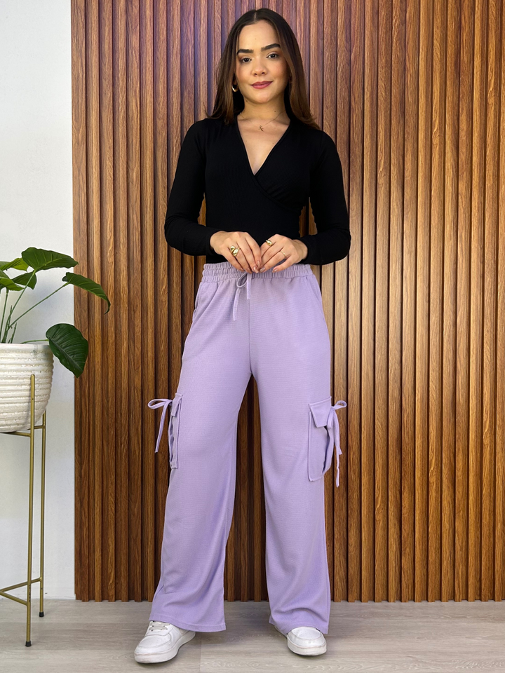 PANTALON NATY - LILA