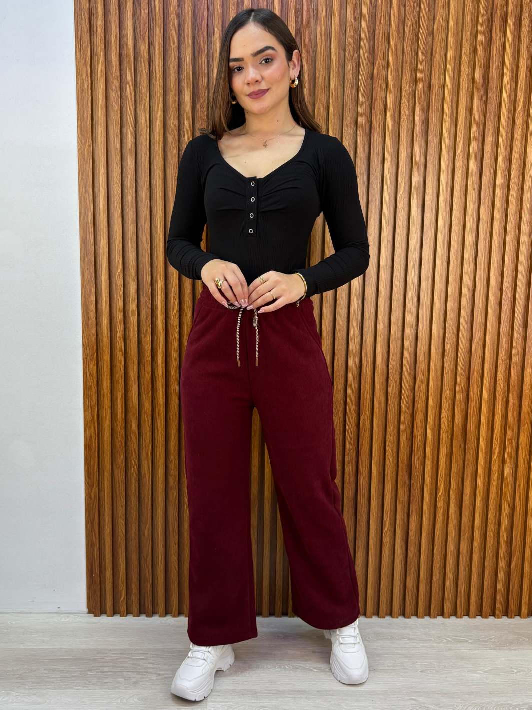 PANTALON CON FORRO ANDREA VINO