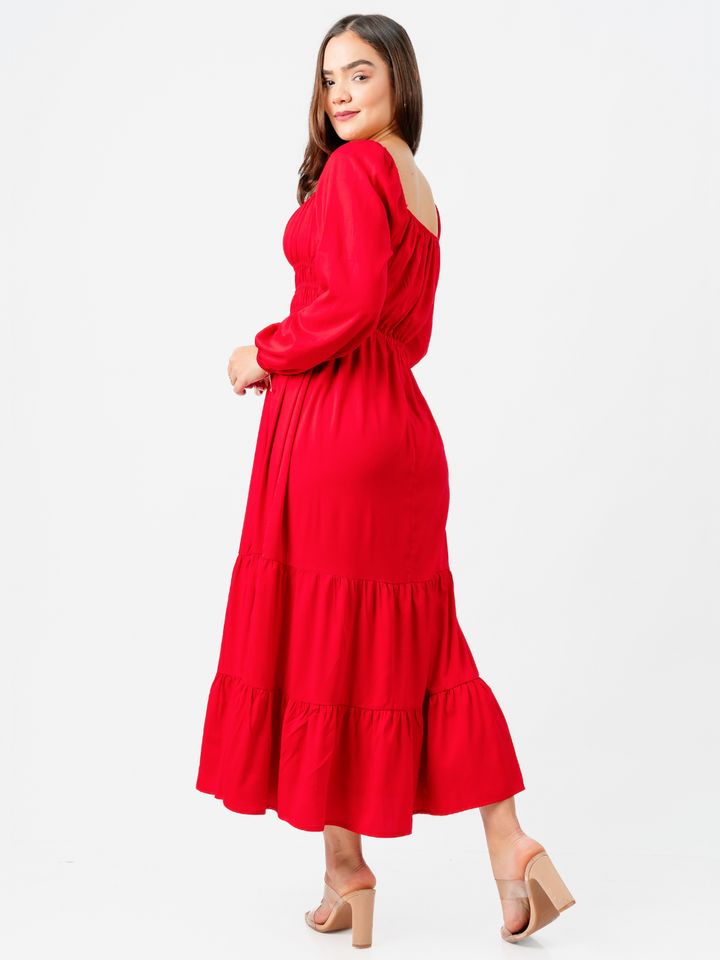 VESTIDO GIORGIA - ROJO