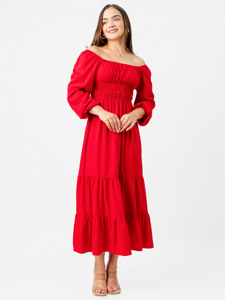 VESTIDO GIORGIA - ROJO