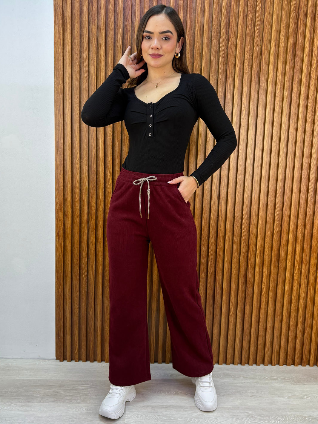PANTALON CON FORRO ANDREA VINO