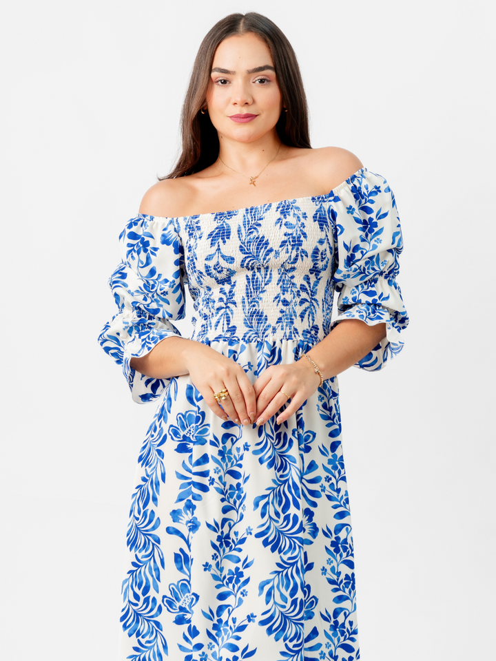 VESTIDO MEGAN - PERLA