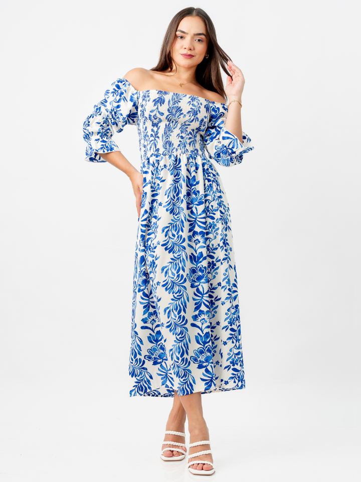 VESTIDO MEGAN - PERLA