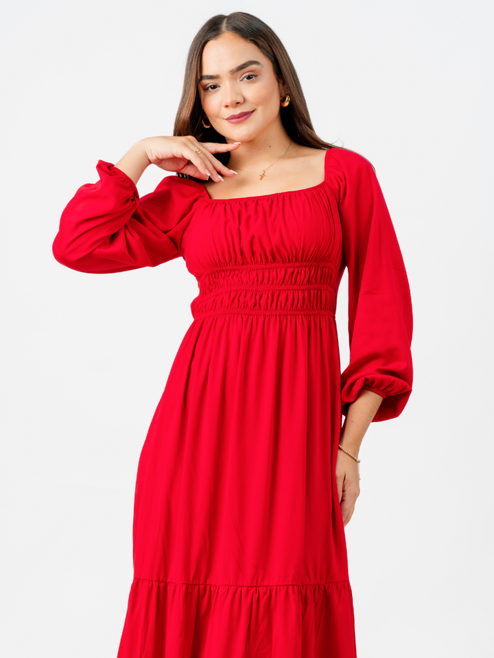 VESTIDO GIORGIA - ROJO