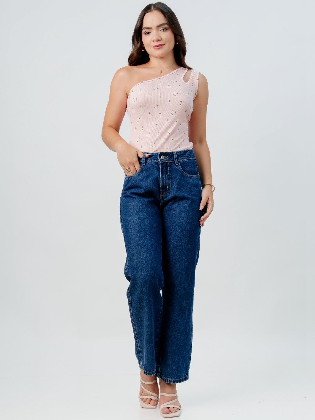 TOP ASIMETRICO MARIE ROSA