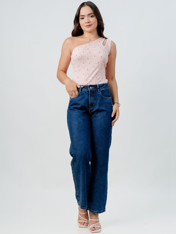 TOP ASIMETRICO MARIE ROSA