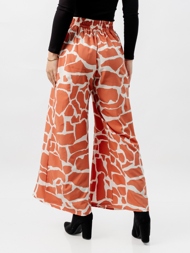 PANTALON PALAZZO DARA DURAZNO