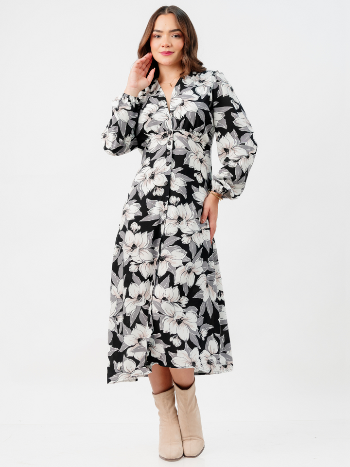 VESTIDO ESMERALDA - NEGRO