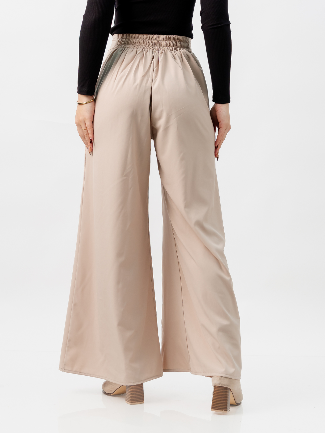 PANTALON PALAZZO DARA NUDE