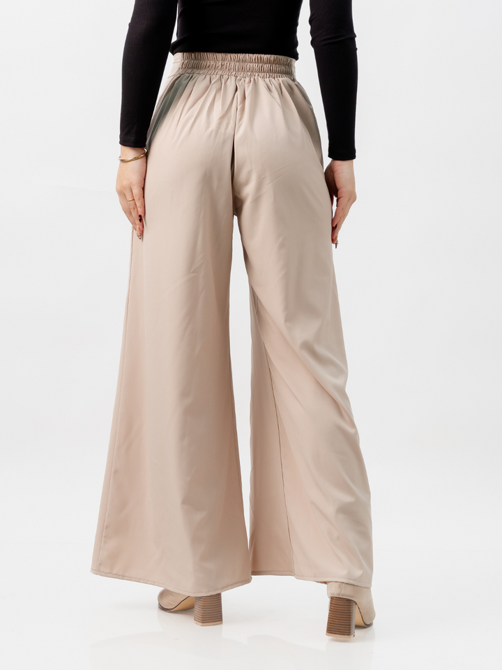 PANTALON PALAZZO DARA NUDE