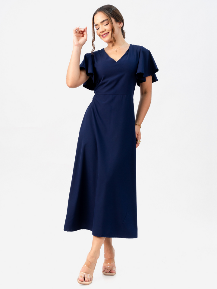 VESTIDO GLENDA - AZUL