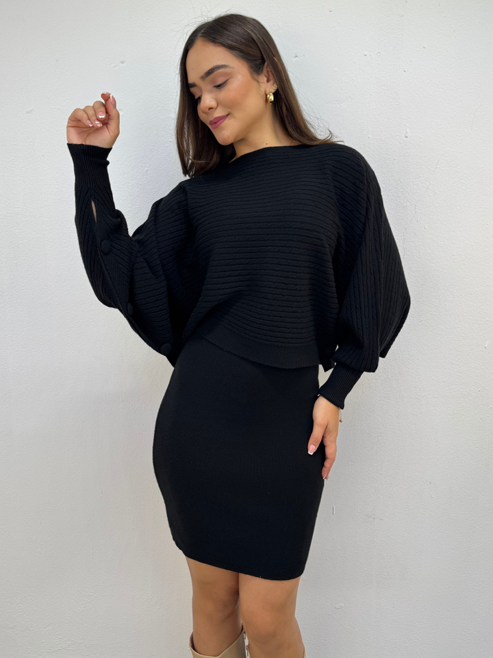SET VALERIA - NEGRO