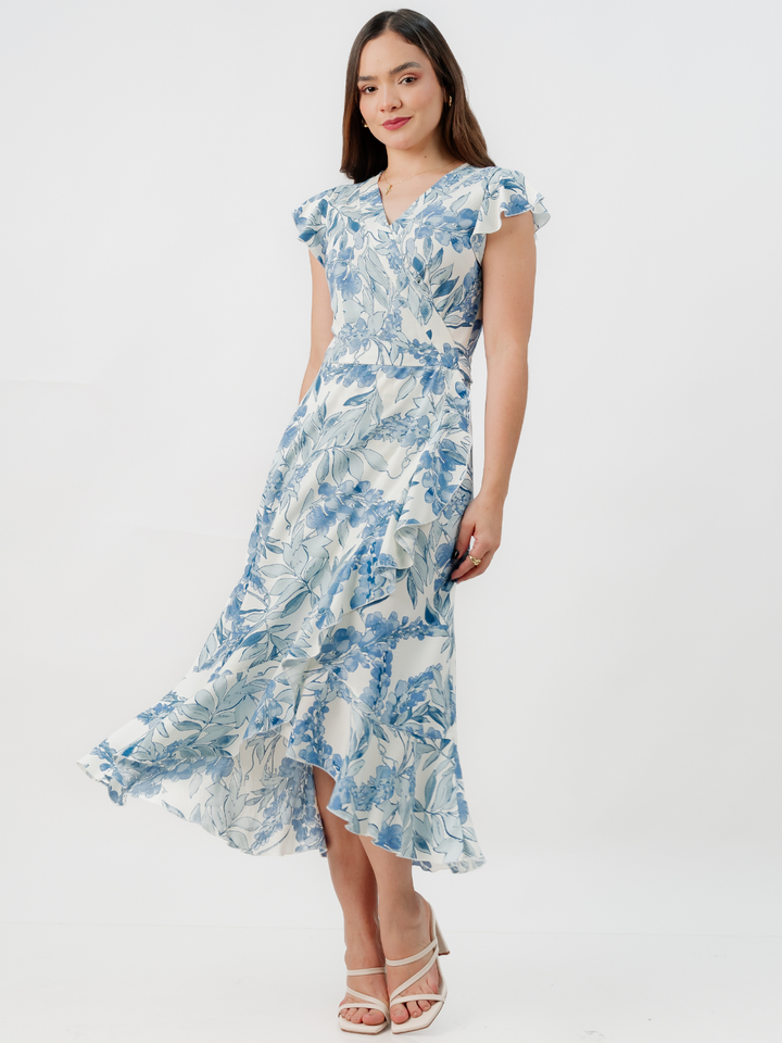 VESTIDO ENVOLVENTE MICAELA PERLA