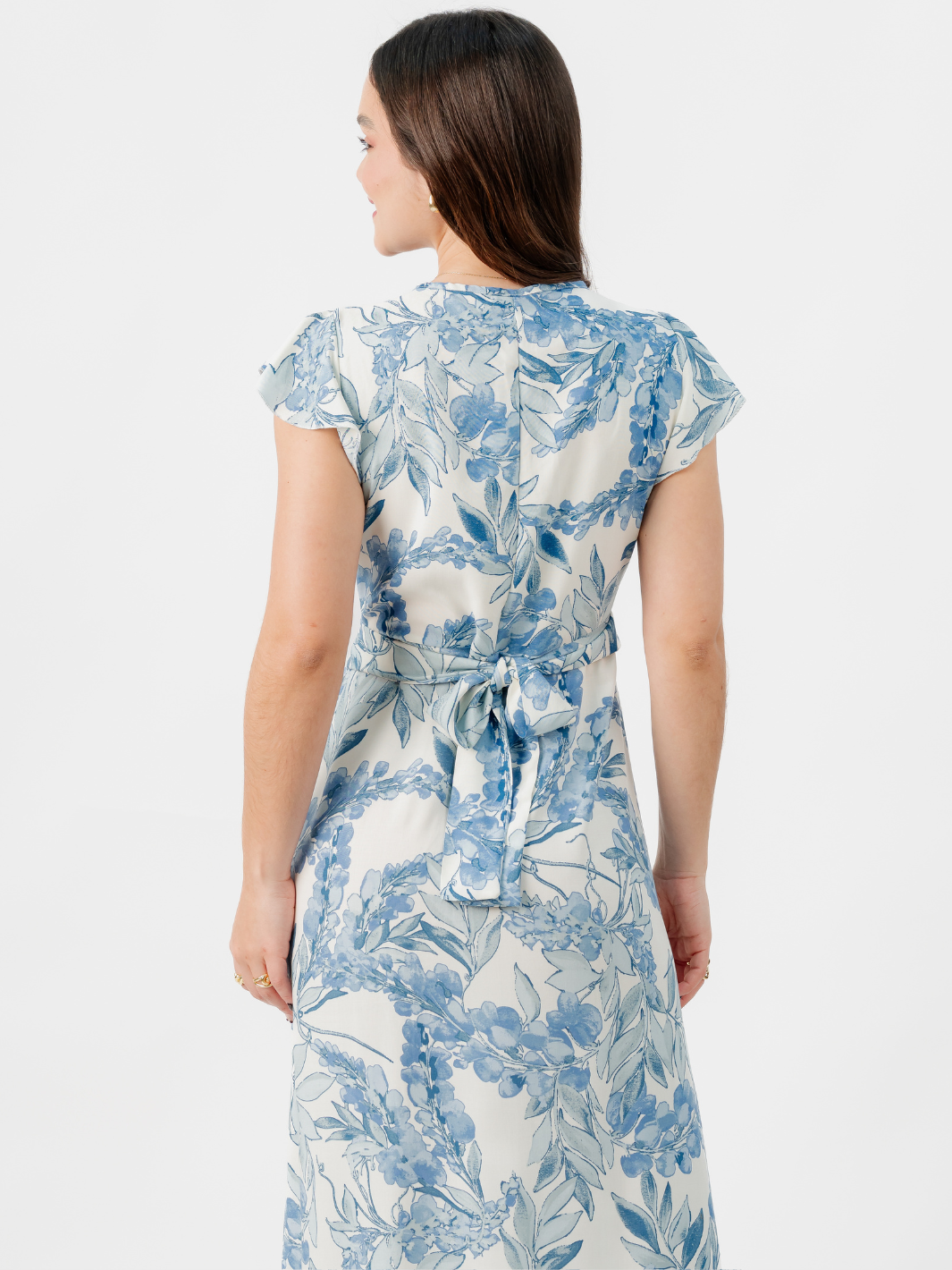 VESTIDO ENVOLVENTE MICAELA PERLA