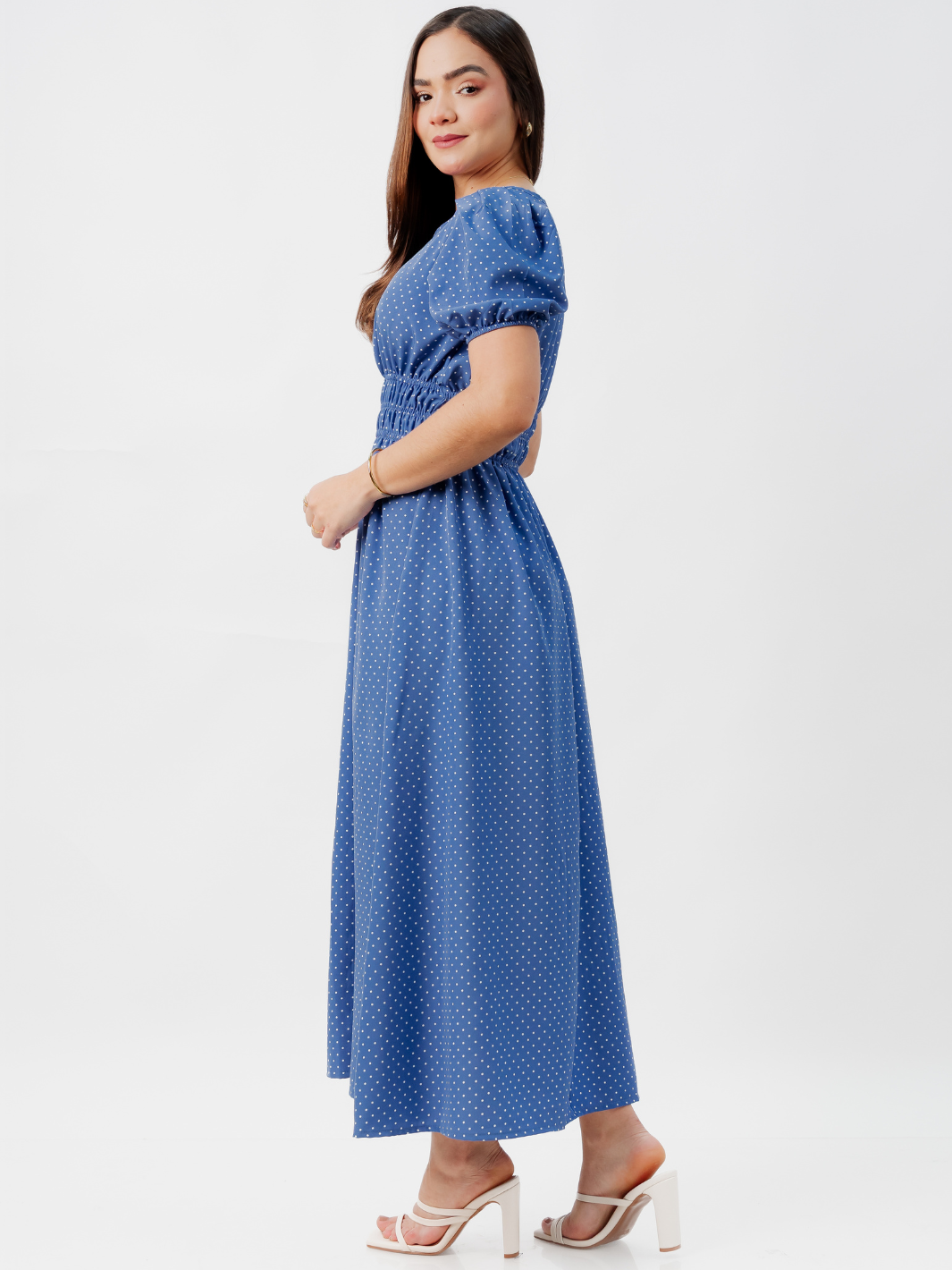 VESTIDO CASUAL LARGO THALIA ITALIANO