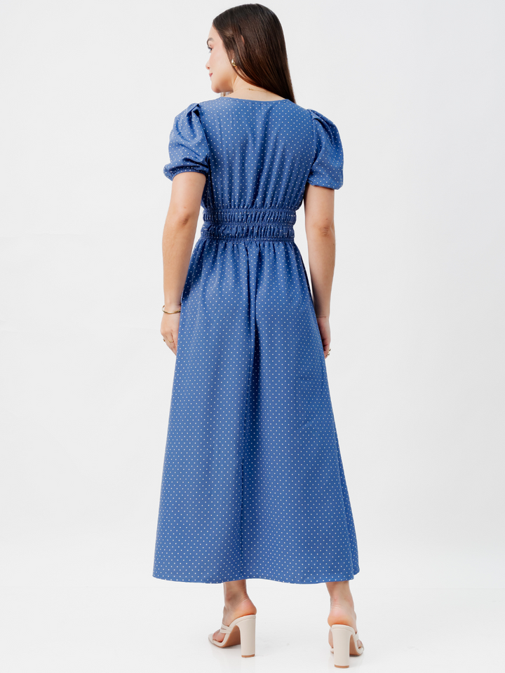 VESTIDO CASUAL LARGO THALIA ITALIANO