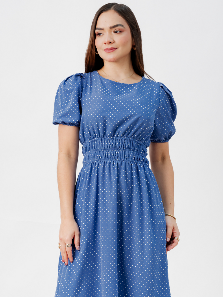 VESTIDO CASUAL LARGO THALIA ITALIANO