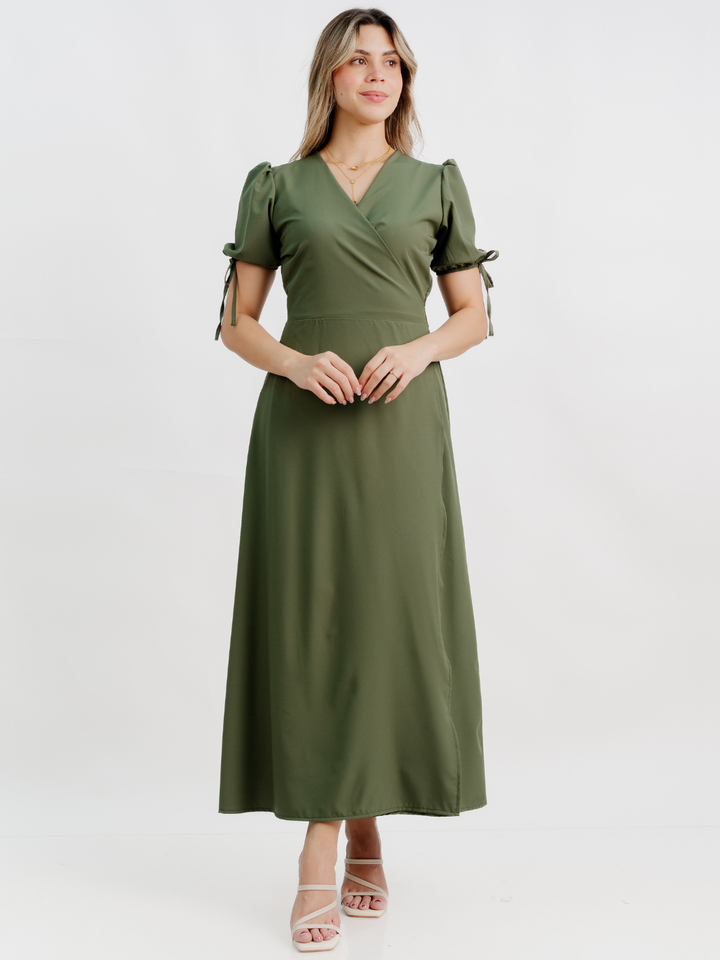 VESTIDO ENVOLVENTE BRISA VERDE
