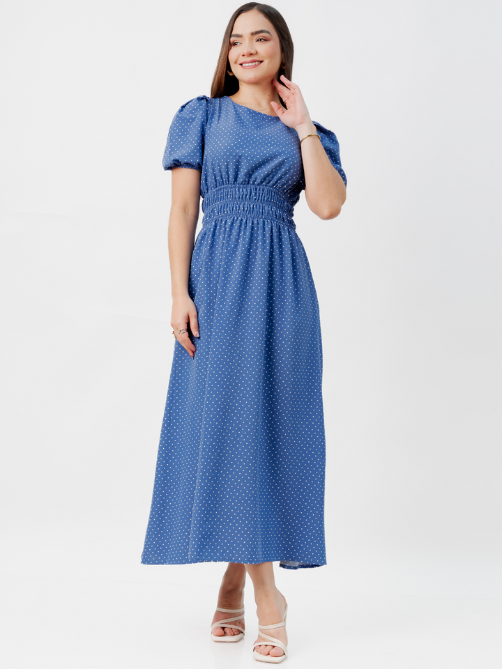 VESTIDO CASUAL LARGO THALIA ITALIANO