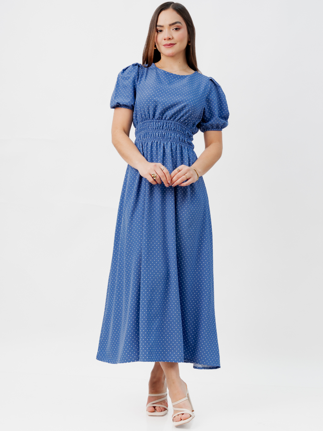 VESTIDO CASUAL LARGO THALIA ITALIANO
