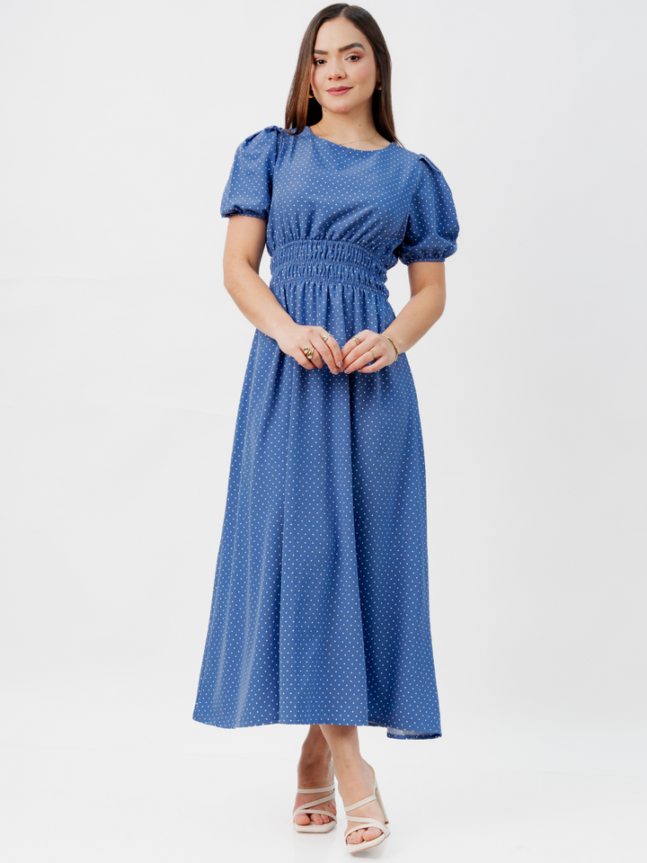 VESTIDO CASUAL LARGO THALIA ITALIANO