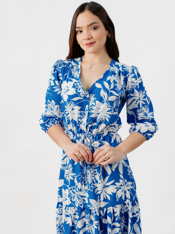 VESTIDO CASUAL LARGO CONSUELO PERLA