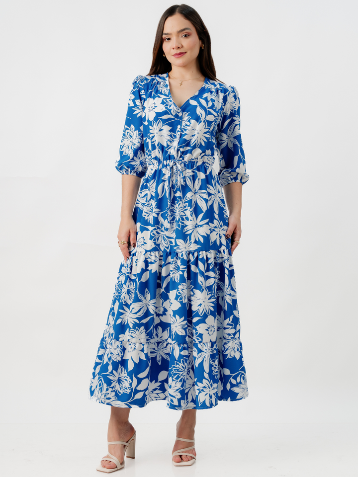 VESTIDO CASUAL LARGO CONSUELO PERLA