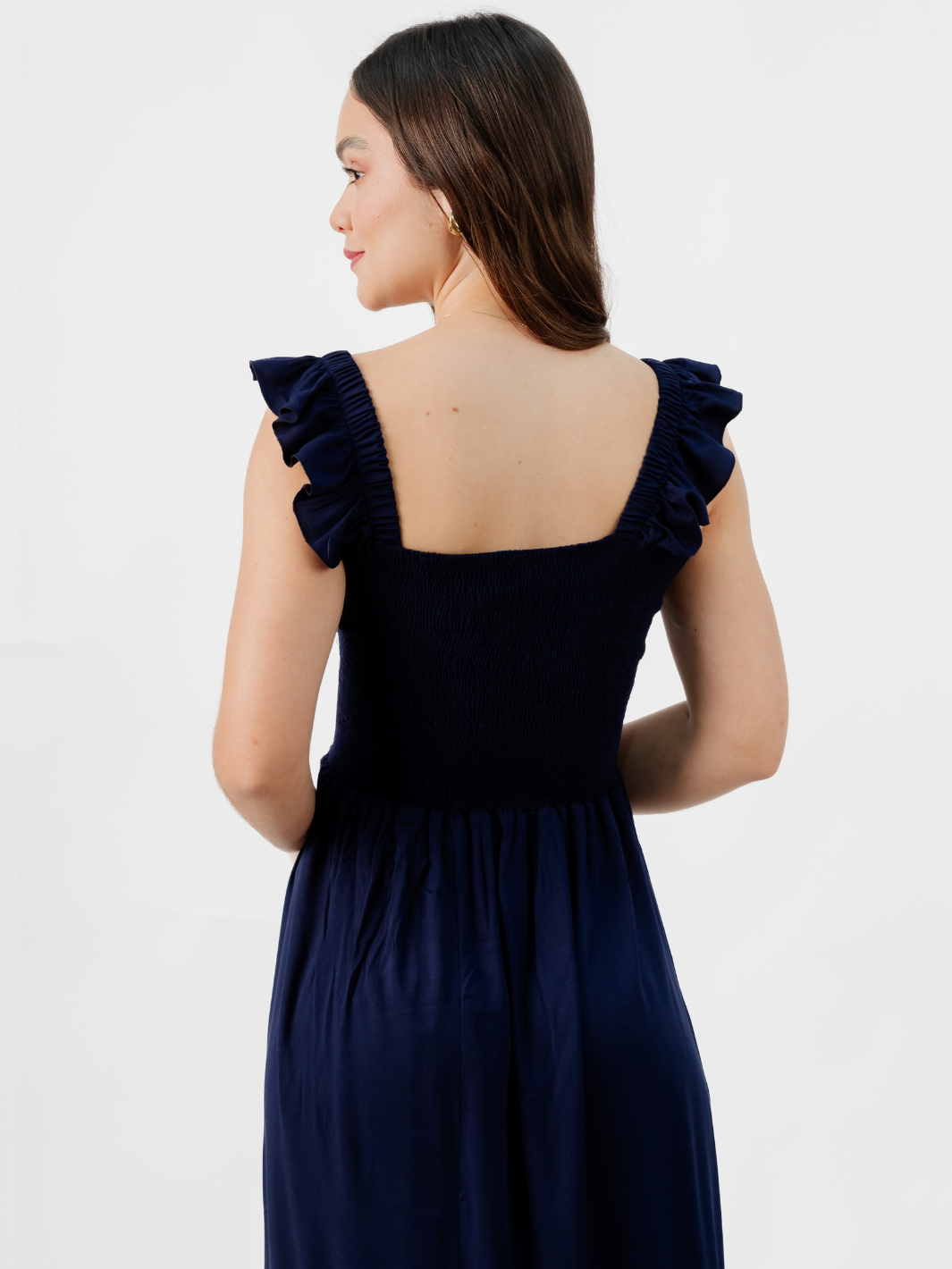 VESTIDO CASUAL LARGO SANDY AZUL