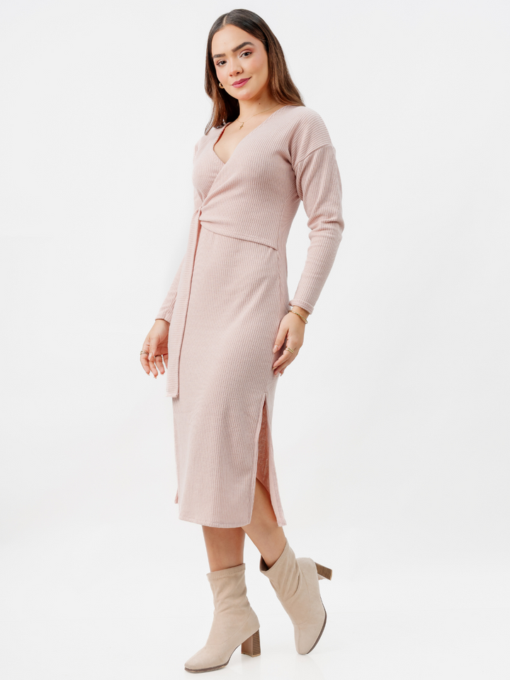 VESTIDO JOLIE - PALO ROSA