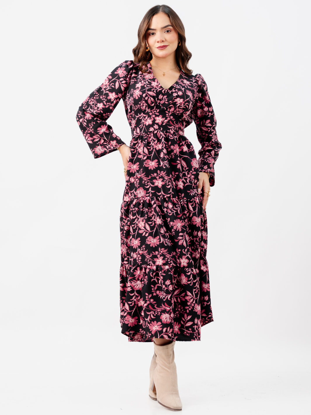 VESTIDO MARGARET - NEGRO