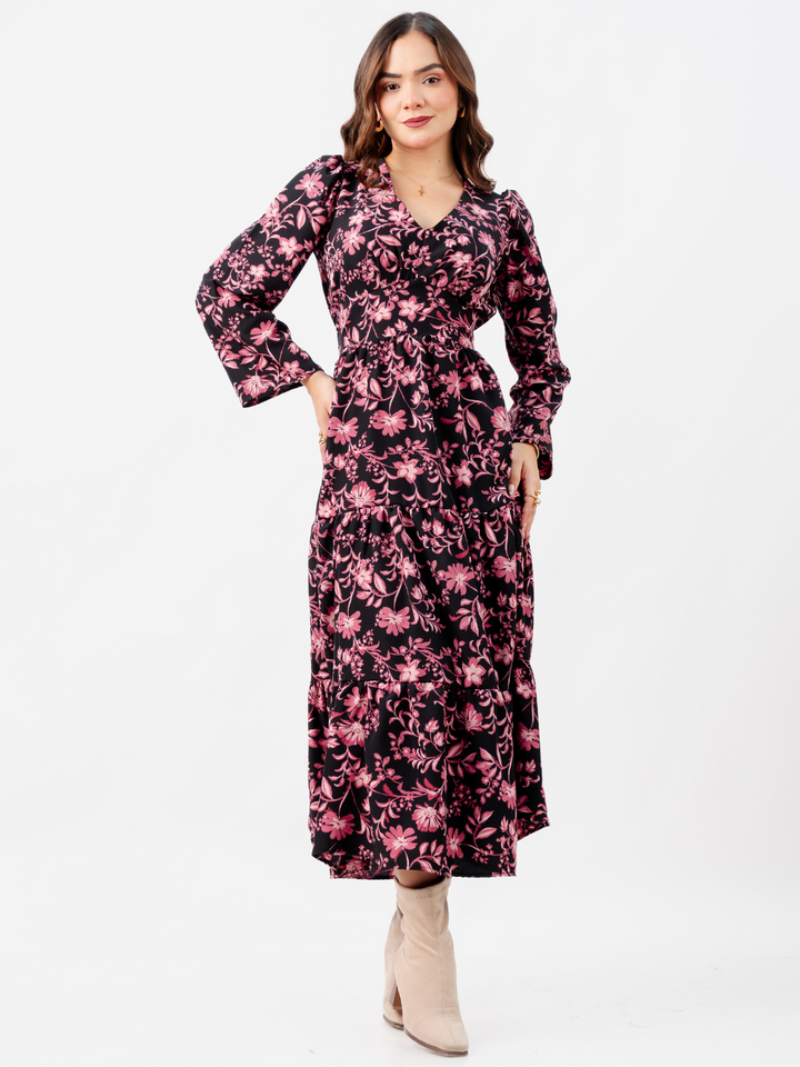 VESTIDO MARGARET - NEGRO