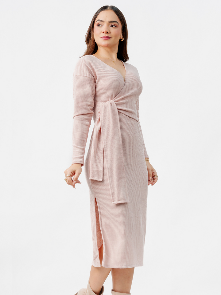 VESTIDO JOLIE - PALO ROSA