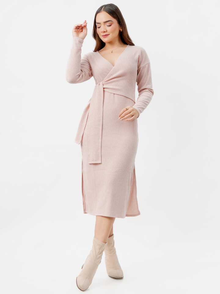 VESTIDO JOLIE - PALO ROSA