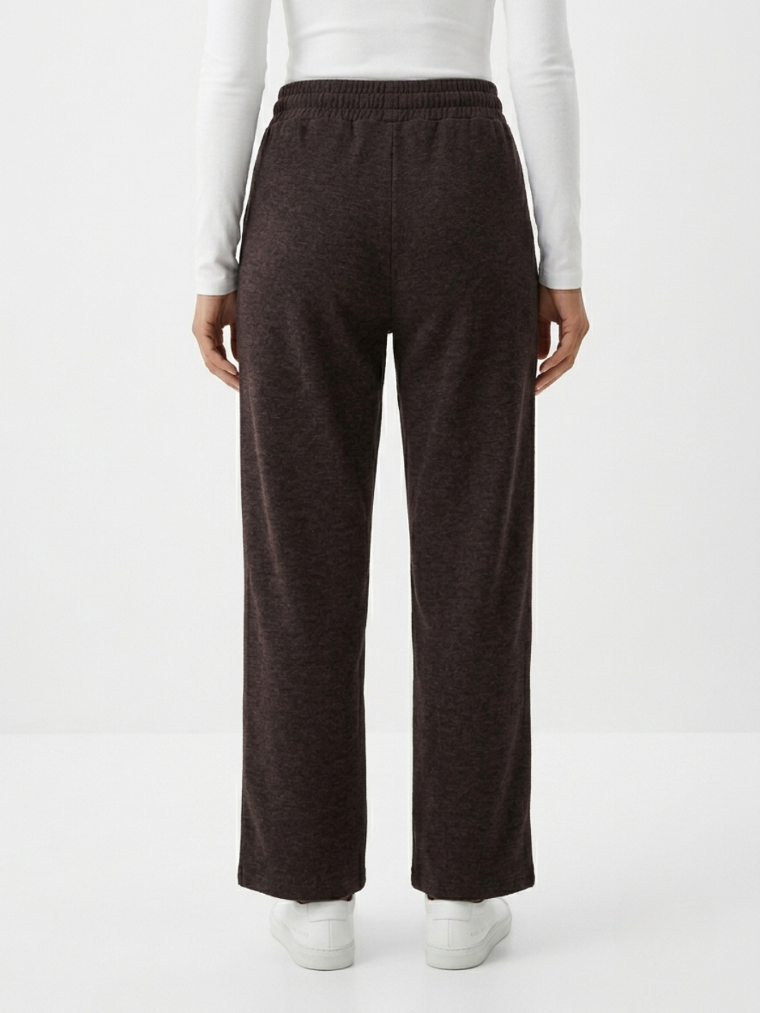 PANTALON CASUAL EN TELA CHOMPERA REMY CHOCOLATE