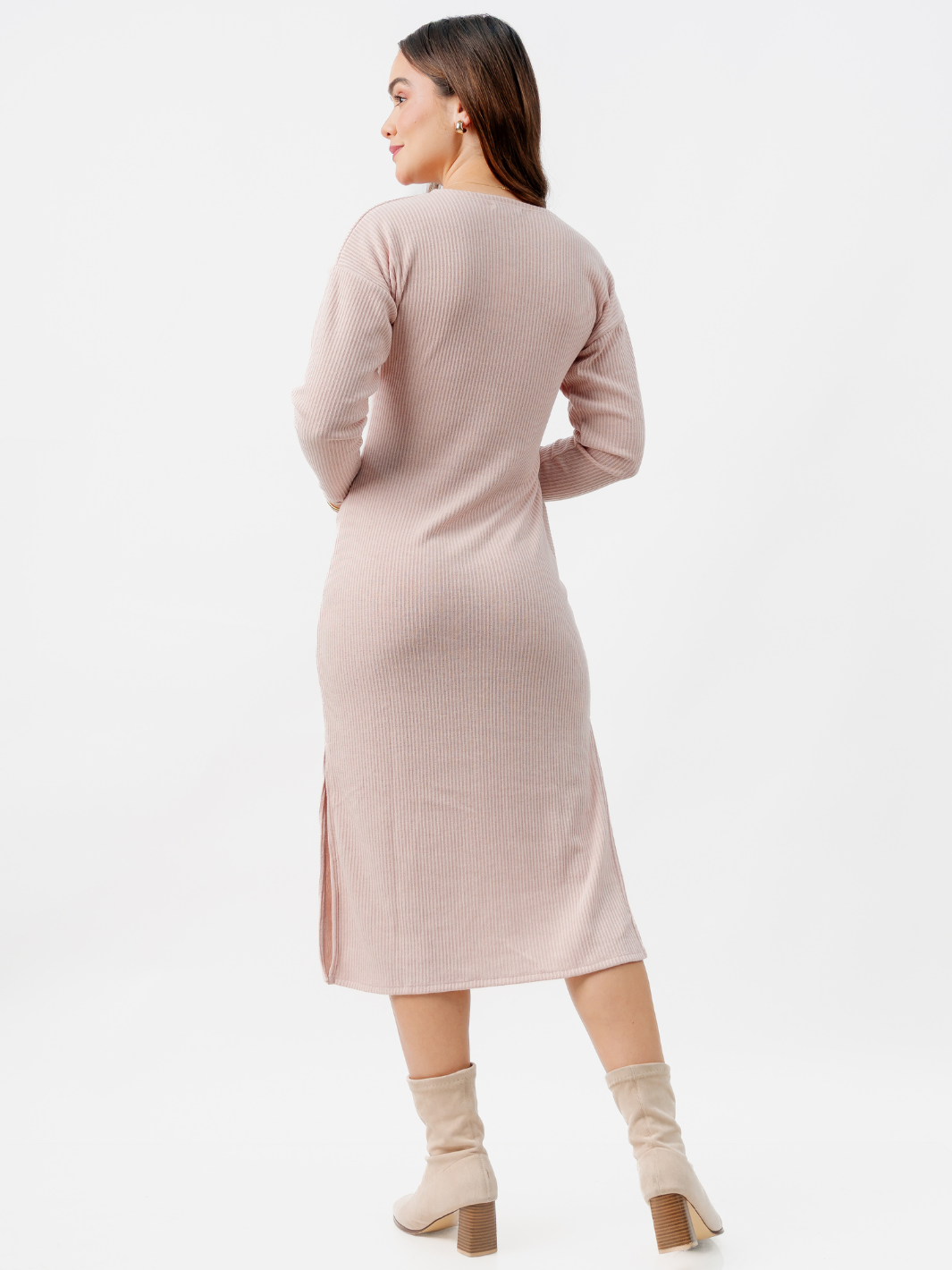 VESTIDO JOLIE - PALO ROSA