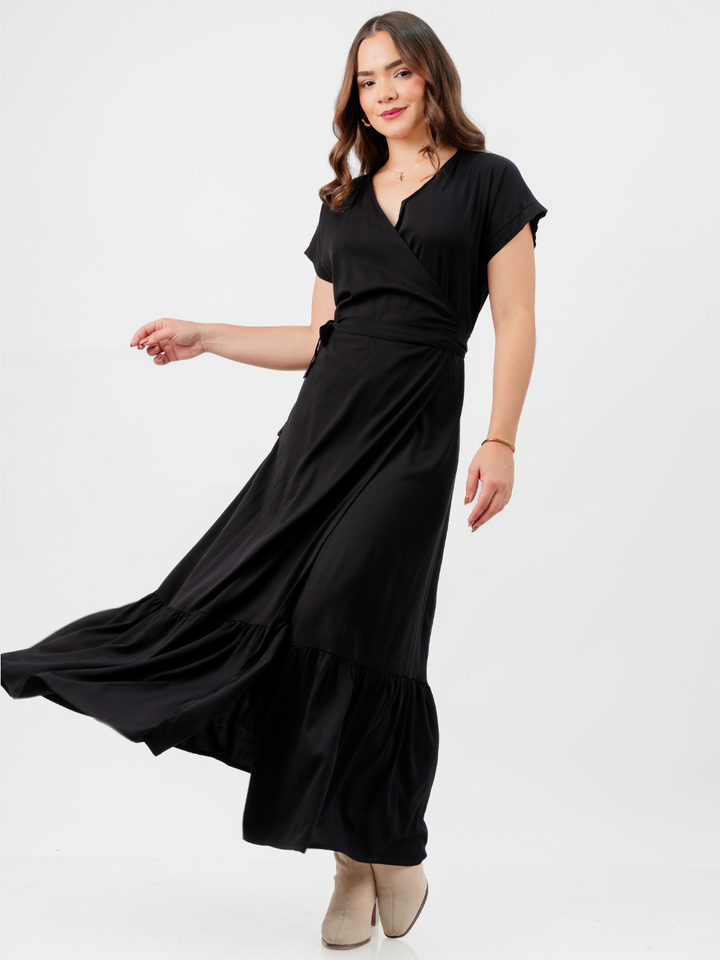 VESTIDO CELINE - NEGRO
