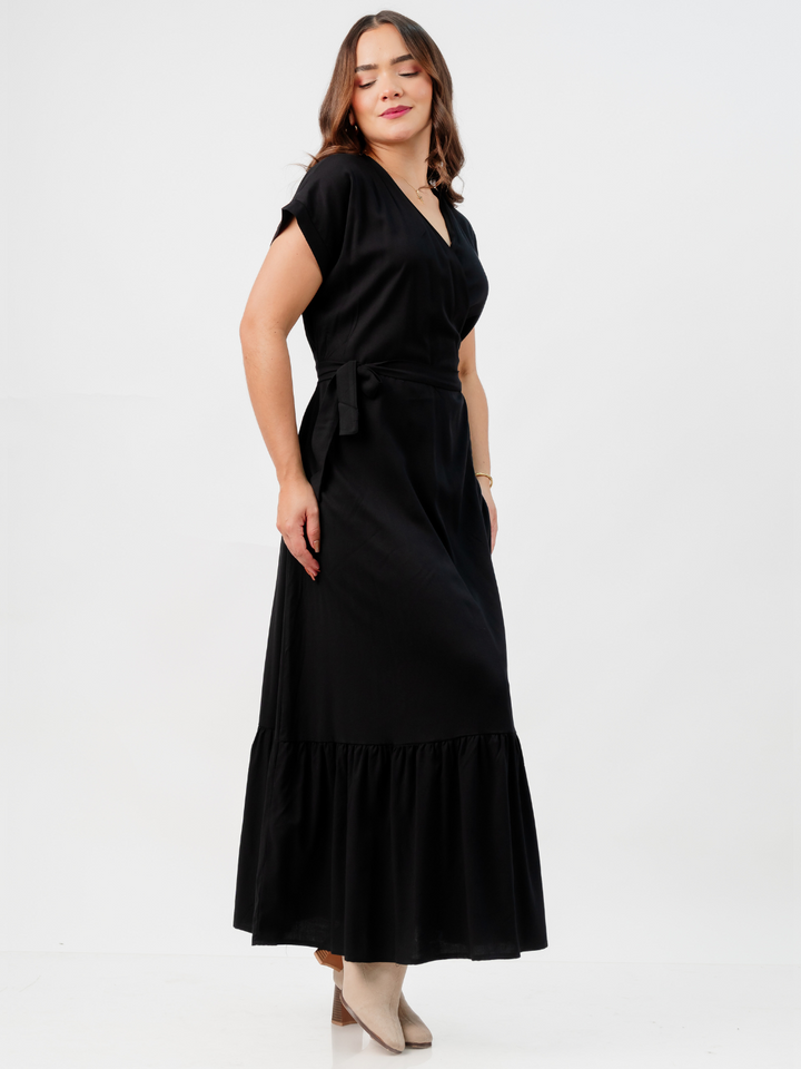 VESTIDO CELINE - NEGRO