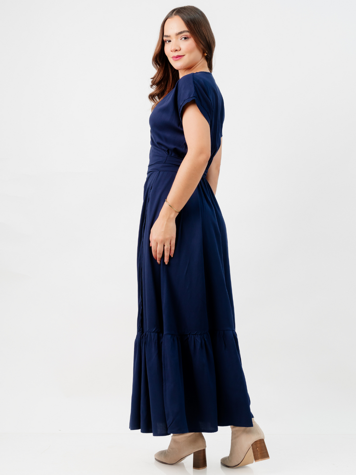VESTIDO CELINE - AZUL