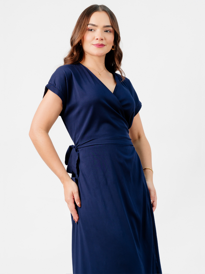 VESTIDO CELINE - AZUL