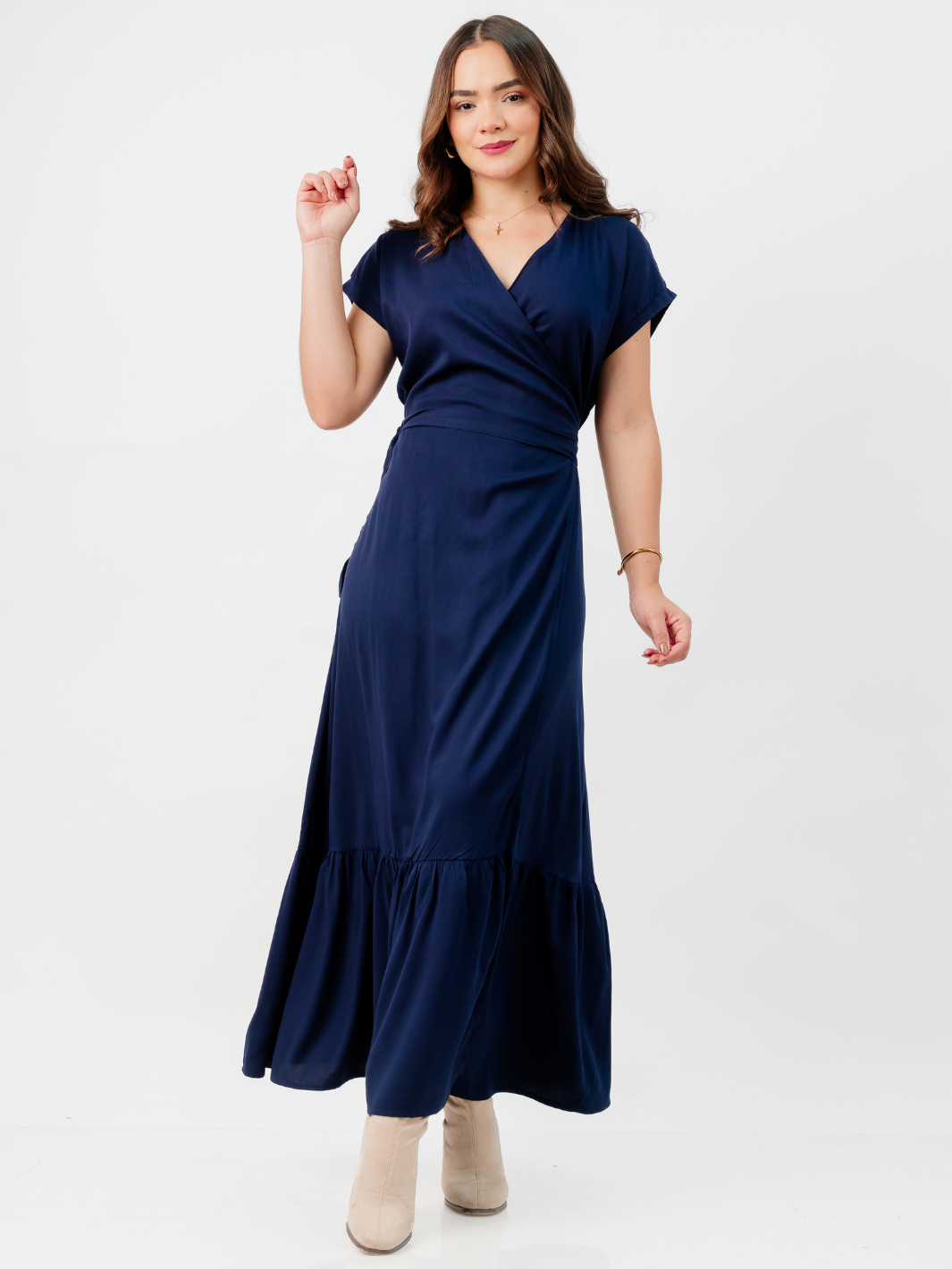 VESTIDO CELINE - AZUL