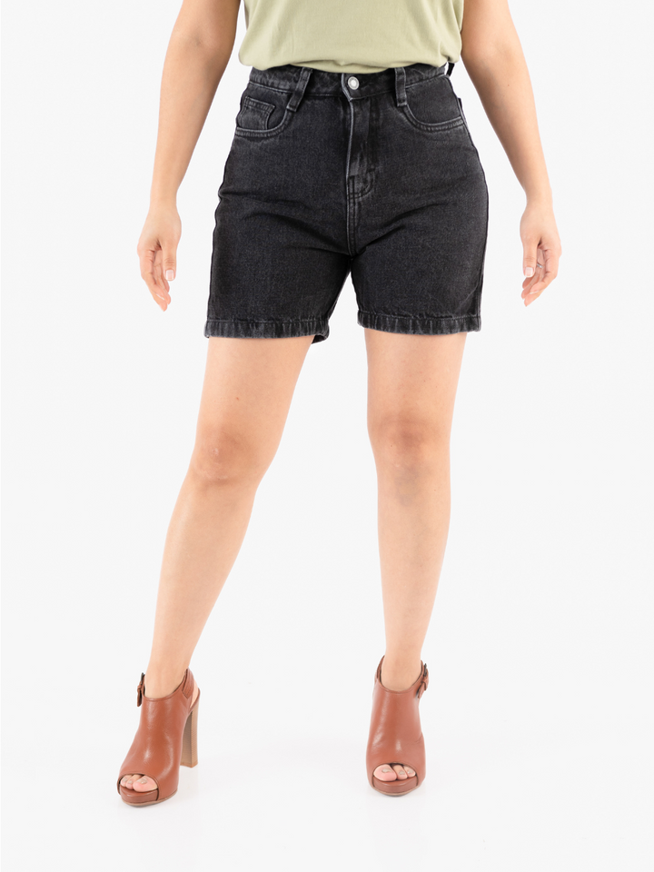 SHORT JEAN GIGI - NEGRO
