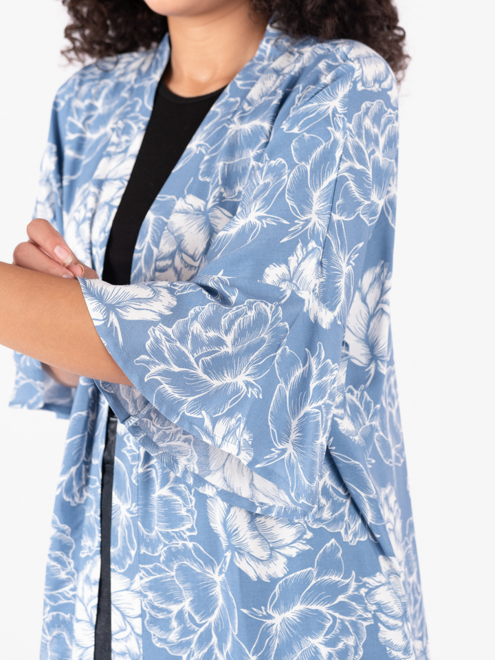 KIMONO GINA - ACERO