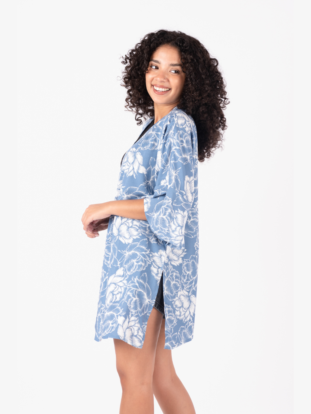 KIMONO GINA - ACERO