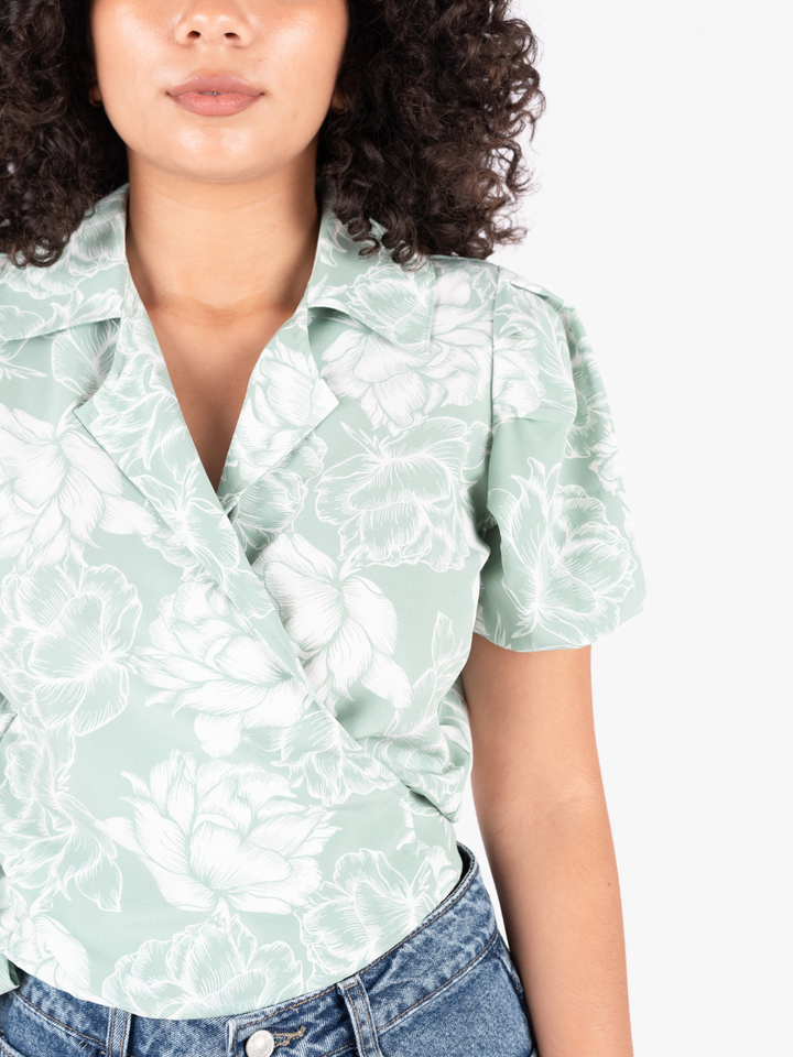 BLUSA IVANA - VERDE MANZANA