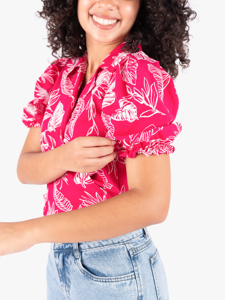 BLUSA IVANA - FUCSIA